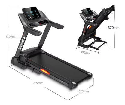 Caminadora eléctrica plegable motor DC de 3.25 HP