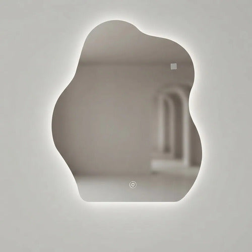Espejos Inteligente Baño 3 Modos Touch Moderna 50*70cm Blanco