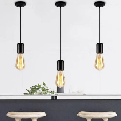 Portalamparas Colgante Liso Decorativo Pase E27 Techo