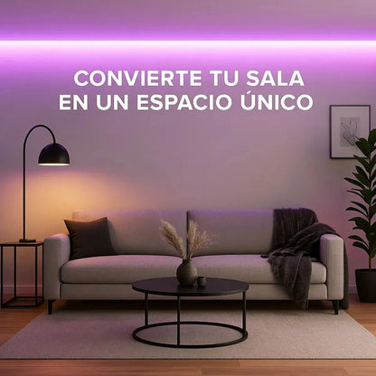 Tira LED RGB 10m inteligente WI-FI control app y remoto Wiiled