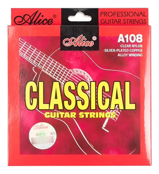 Cuerdas para guitarra clásica nylon encordado