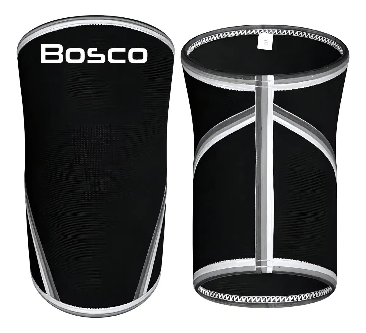 Rodillera deportiva de neopreno Bosco negro crossfit gym talle m