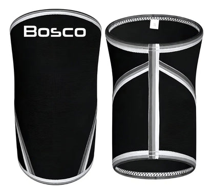 Rodillera deportiva de neopreno Bosco negro crossfit gym talle m