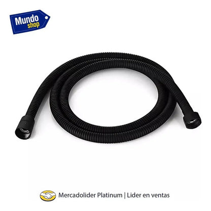 Duchero Canilla Monocomando Mezcladora Para Baño Negro Negro Mate