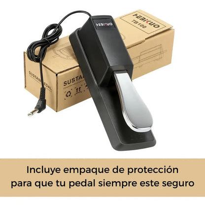 Pedal De Sostenido Compacto Para Teclados Portatil