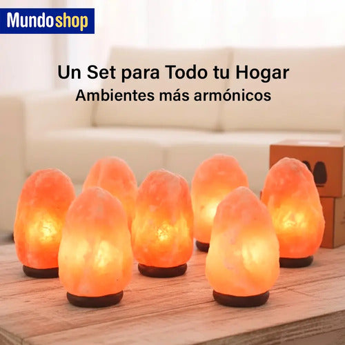 Lampara De Sal Del Himalaya Usb Originales X6