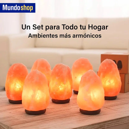 Lampara De Sal Del Himalaya Usb Originales X6