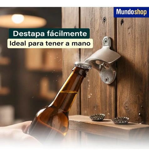 Destapador De Cerveza De Pared - Mms