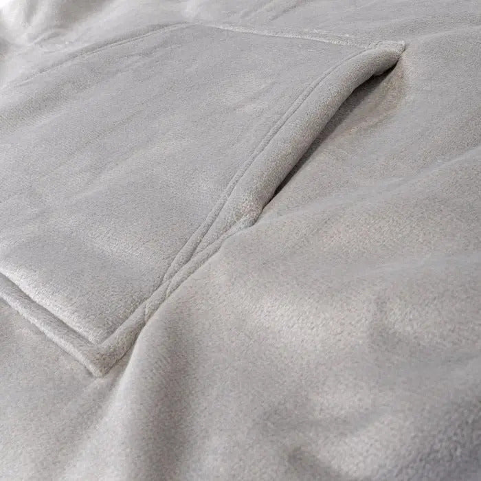 Buzo manta con capucha polar y corderito unisex