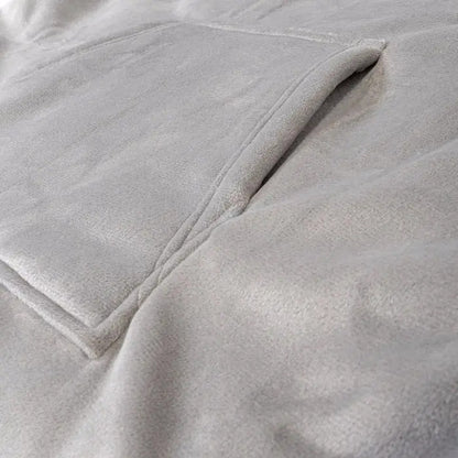 Buzo manta con capucha polar y corderito unisex
