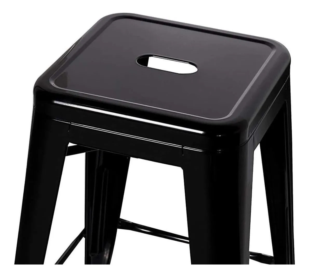 Banqueta taburete Tolix desayunadora cocina 76 cm