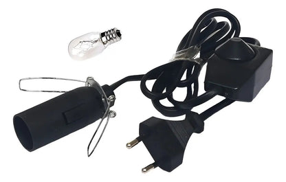 Cable + bombita de respuesto para lamparas de sal
