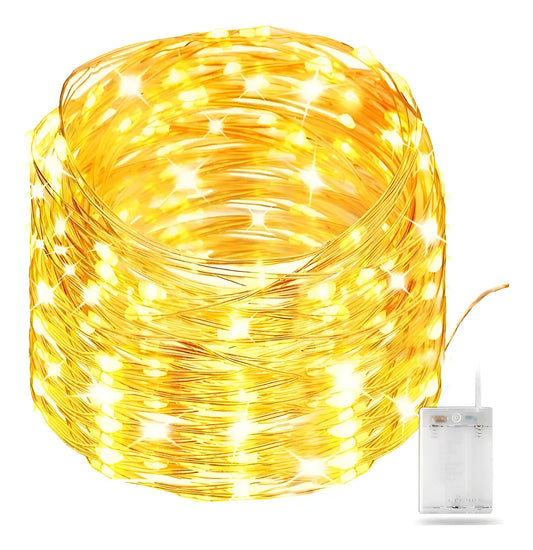 Guía de luces LED x5 mini luciérnaga de 5m 50 luces