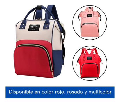 Bolso mochila maternal bebe resistente impermeable madre