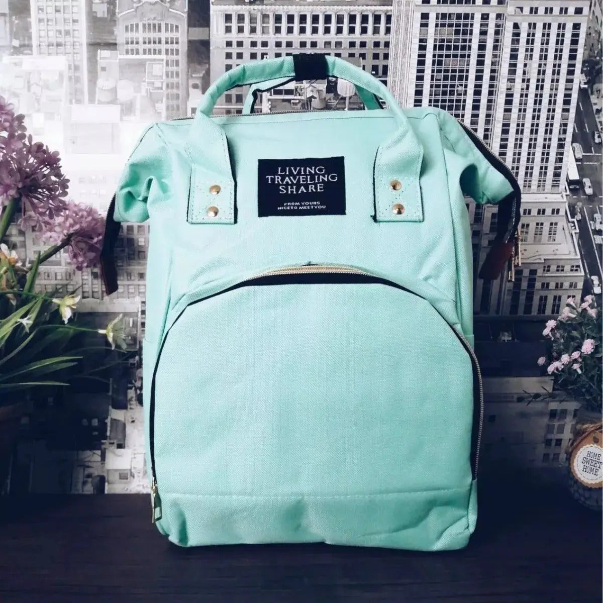 Bolso mochila maternal bebe resistente impermeable madre