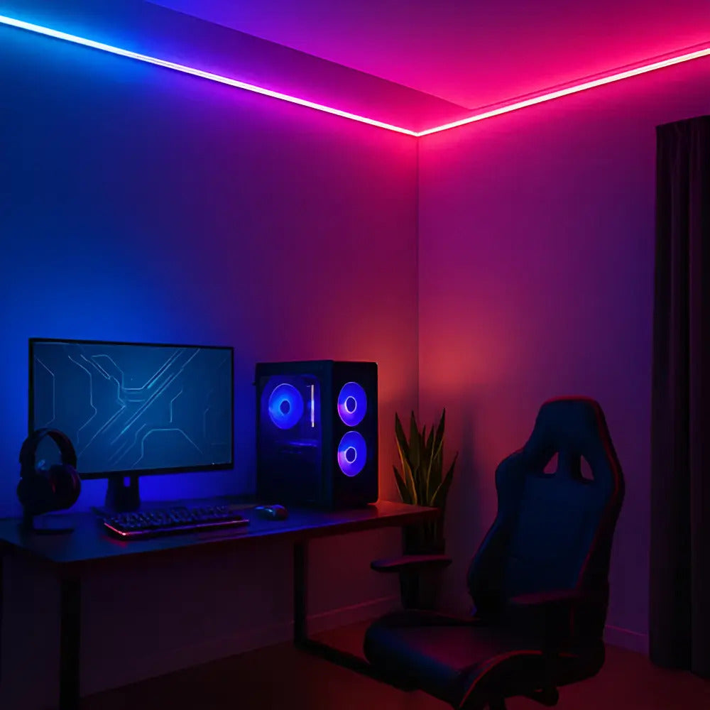 Tira LED RGB 10m inteligente WI-FI control app y remoto Wiiled