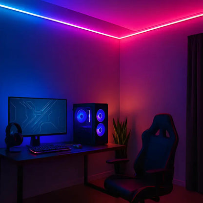 Tira LED RGB 10m inteligente WI-FI control app y remoto Wiiled