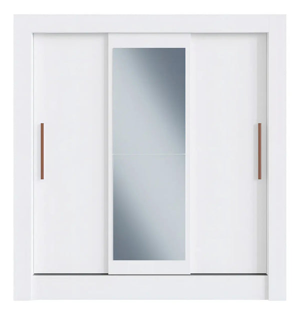 Placard ropero 3 puertas corredizas con espejo