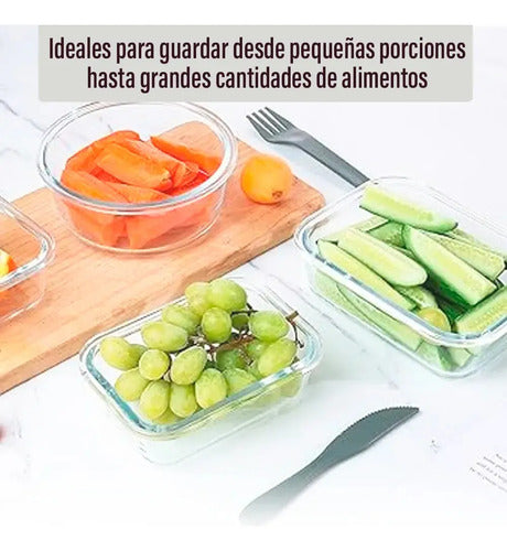 24 Recipientes Tarros Tuppers Herméticos Color Transparente Blanco