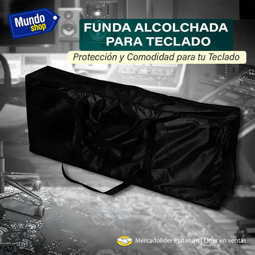Funda Teclado 5 Octavas 61 Teclas - Casio Yamaha Teclado