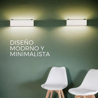 Aplique De Pared Foco Interior Exterior Monrovia Bosco Color Blanco