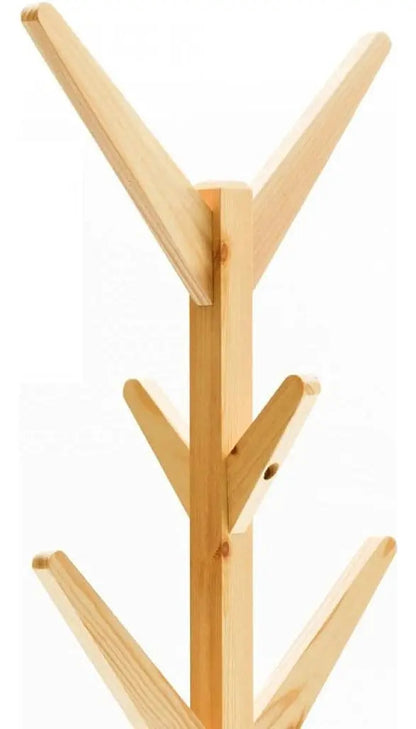 Perchero madera bambu de pie 175x45cm