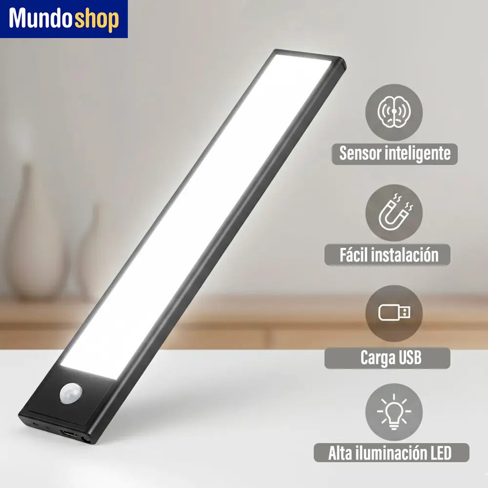 Luz LED para gabinete con sensor de movimento
