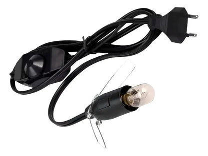 Cable + bombita de respuesto para lamparas de sal