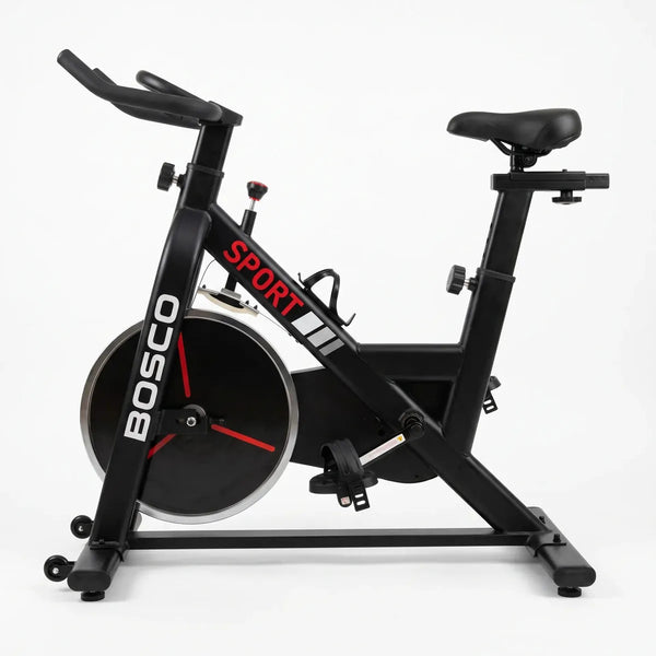 Bicicleta de spinning fija con resistencia para fricción 130kg