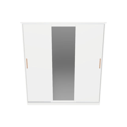 Placard ropero 3 puertas corredizas con espejo